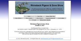 Rhinebeck Pigeon & Dove Show